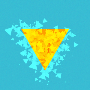 Triangle Shape Moving Animated Gif Super