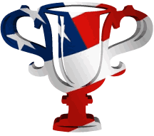 Trophy American Flag Animation