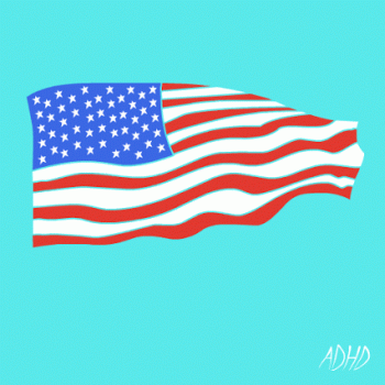 USA American Flag Gif Hot Download