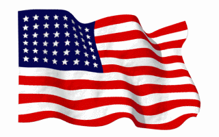 USA American Flag Waving Animated Gif Cool Hot