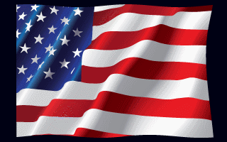 USA American Flag Waving Animated Gif Cool Super