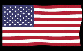 USA American Flag Waving Animated Gif Nice Sweet