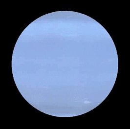 Uranus Planet Animation