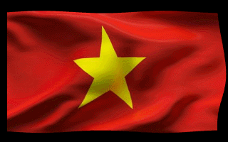 Vietnam Flag Waving Animated Gif Love