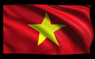 Vietnam Flag Waving Animated Gif Pretty