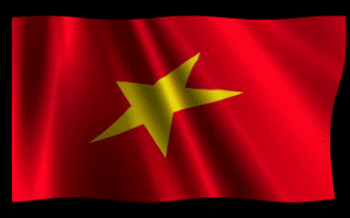 Vietnam Flag Waving Animated Gif Super