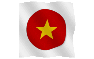 Vietnamese Flag Waving Gif Animation Hot Hot