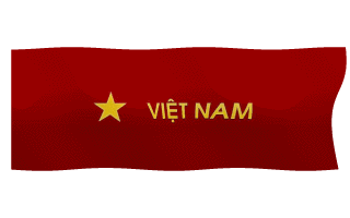 Vietnamese Flag Waving Gif Animation Hot Sweet