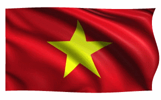 Vietnamese Flag Waving Gif Animation Love