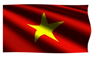 Vietnamese Flag Waving Gif Animation Super