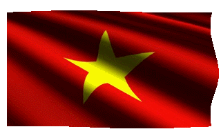 Vietnamese Flag Waving Gif Animation Sweet