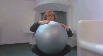 Woody Allen With Big Ball Funny Animated Gif