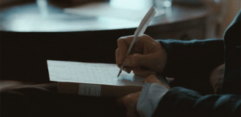 Writing Notes Book Old Feather Animated Gif