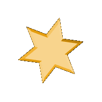 Animated Gold Star Hot Super