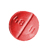 Animated Pill Red Tablet