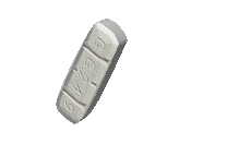Animated Pill White Tablet Hot