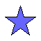 Animated Small Blue Star Hot Super