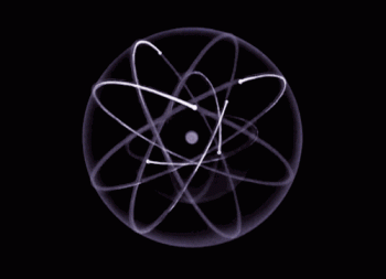 Atom Electron Proton Orbit Structure Animated Cool Gif Image Idea