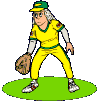 Baseball Girl Player Animated Gif