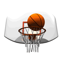 Basketball Hoop Net Ball Dunk Close Up Animated Gif Hot
