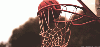 Basketball Hoop Net Ball Dunk Close Up Animated Gif Image Idea