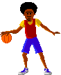 Basketball Player Dribbling Ball Clip Art Animated Gif Epic