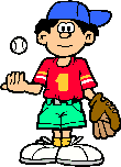Boy Baseball Player Clipart Animated Gif Cool