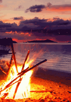 Campfire Animated Gif Love