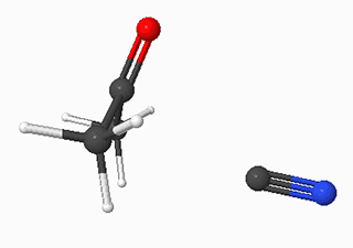 Carbonyl Attack Molecule Animation