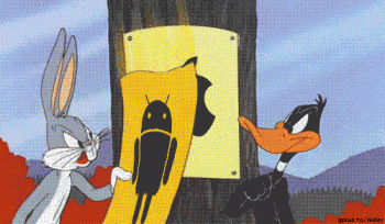 Daffy Duck Bugs Bunny Looney Toons Animated Gif