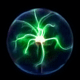 Electrostatic Plasma Light Lamp Animation Cool