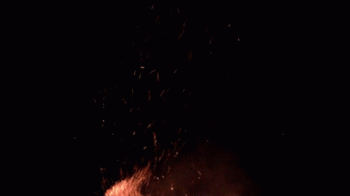 Fire Flames Sparks Billowing Animated Gif Image
