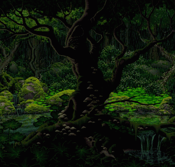 Forest Trees Animated Gif Cool Super