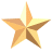 Gold Star Animated Cool Super