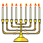 Happy Hanukkah Menorah Animated Gif Hot