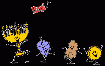 Happy Hanukkah Menorah Animated Gif Love