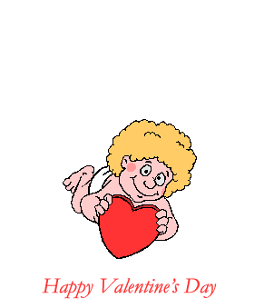 Happy Valentinesday Animated Cupid