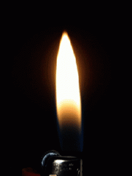 Lighter Flame Burning Animated Gif Image