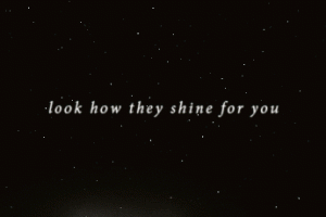 Look How They Shine For You Positive Inspiration Gif