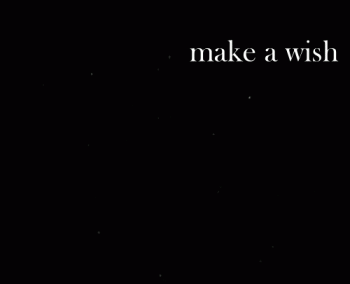Make A Wish Shooting Star Positive Quote Gif