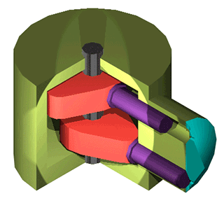 Motor Engine Pump Animation