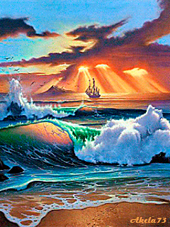 Nature Ocean Animated Gif
