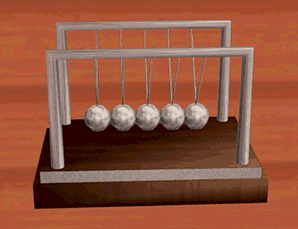 Newtons Cradle Potential Energy Balls Animation Epic
