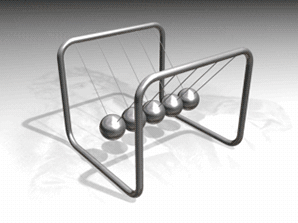 Newtons Cradle Potential Energy Balls Animation