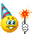 Party Smiley Animated Cool