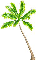 Pixel Art Palm Tree Hot