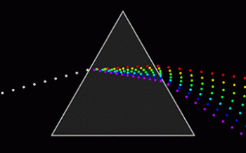 Prism Light Dispersion Waves Animation Epic