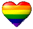 Rainbow Heart Animated Hot Epic