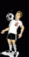 Soccer Player Bouncing Ball Animation