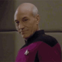 Star Trek Enterprise Picard Animated Gif Super